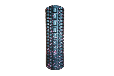 Actifoam Orta Sert Tırtıklı Masaj Rulosu Foam Roller 30 cm-SİYAH - Thumbnail