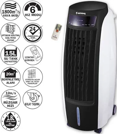 Airking - Air King 1315 b Clımax hava soğutucu 130w 15L