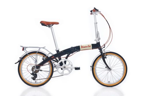 Bianchi - BIANCHI 20 JANT KATLANABİLİR NEW VINTAGE FOLDING 290H 7S TOURNEY BLACK GLOSSY