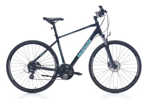 Bianchi - BIANCHI T0014FS 28 JANT 510H AL-6061 24S HD BLACK-CELESTE