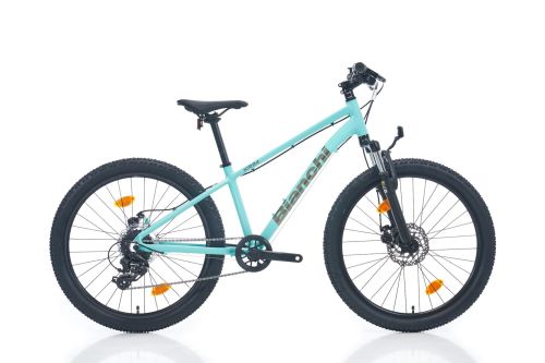 Bianchi - Bianchi XR24 MD 8 Vites 24 Jant Erkek Dağ Bisikleti- CELESTE-SİYAH-