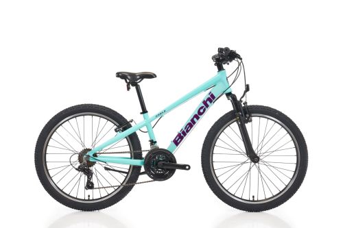 BIANCHI XR24.2 24 JANT V Fren 21 Vites Dağ Bisikleti CELESTE-MOR