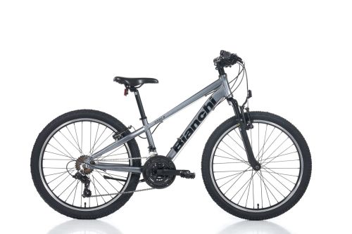 BIANCHI XR24.2 24 JANT V Fren 21 Vites Dağ Bisikleti Gri-Siyah
