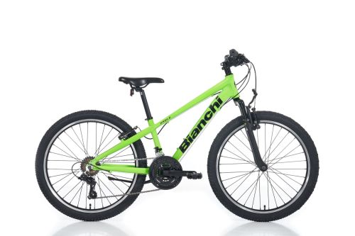 BIANCHI XR24.2 24 JANT V Fren 21 Vites Dağ Bisikleti Yeşil-Siyah