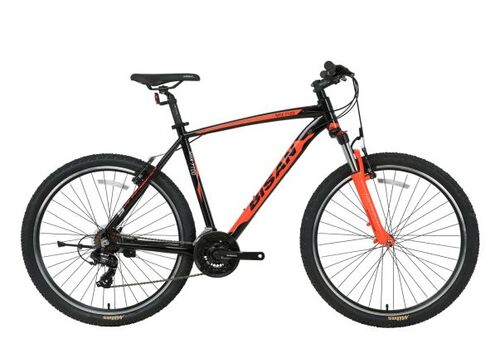 Bisan - Bisan MTX 7100 26Jant 19Kadro 21 Vites Bisiklet 48 cm - Siyah Kırmızı