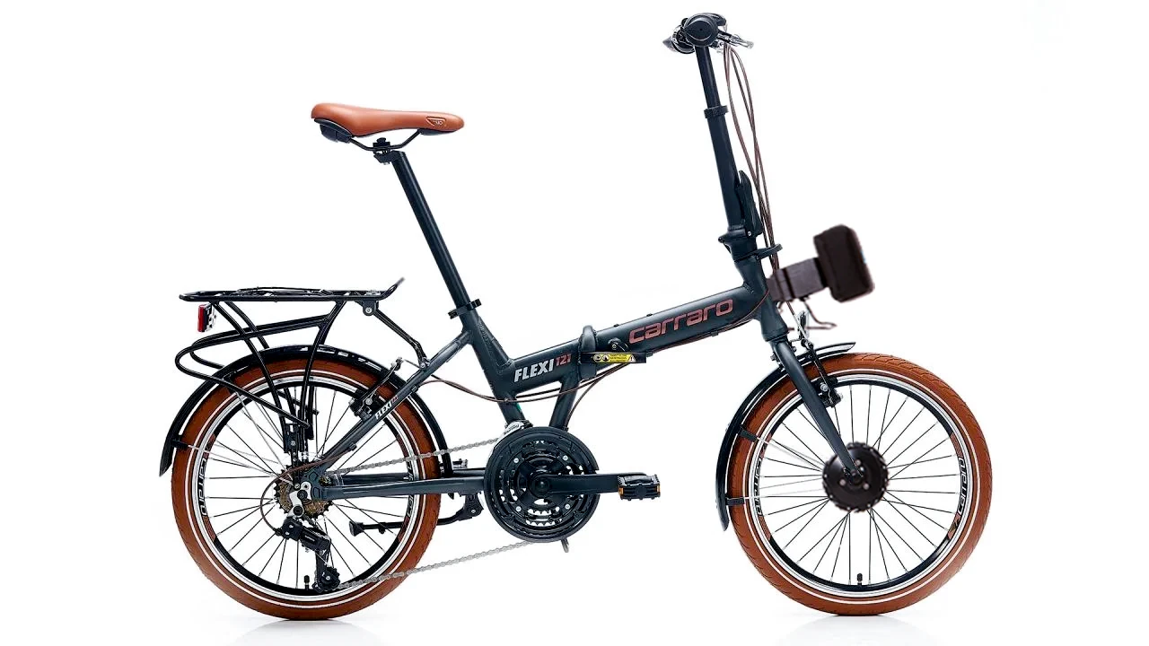 Byqee F23 Katlanır Bisikletler İçin Elektrik Dönüşüm Kiti - Thumbnail