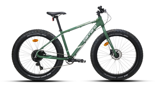 CARRARO BUFFALO APEX 26 JANT FATBIKE 430H 11-V HD MAT KOYU YESIL-BEYAZ-