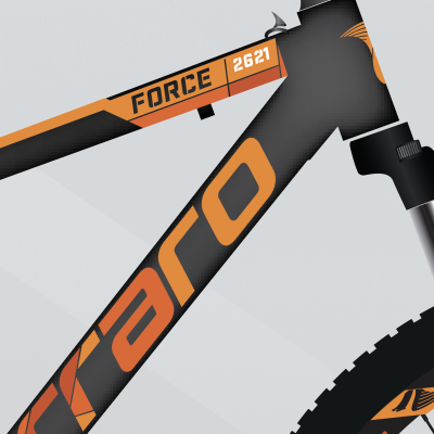 CARRARO FORCE 700 27,5 JANT 482H 21-V VB ANTRASIT-TURUNCU-BEYAZ - Thumbnail