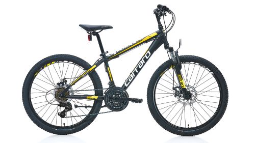 Carraro - CARRARO SPEED 241 24 JANT 360H 21-V MD MAT SIYAH-SARI-AÇIK TURUNCU