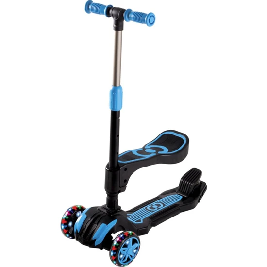 COOL WHEELS COMBO OTURAKLI SCOOTER MAVİ