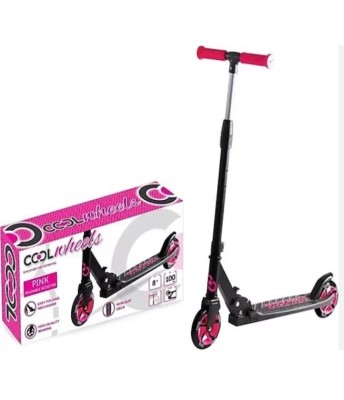 Cool Wheels scooter büyük 8+ Pembe - Thumbnail