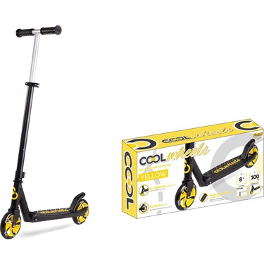 Furkan - Cool Wheels scooter büyük 8+ Sarı