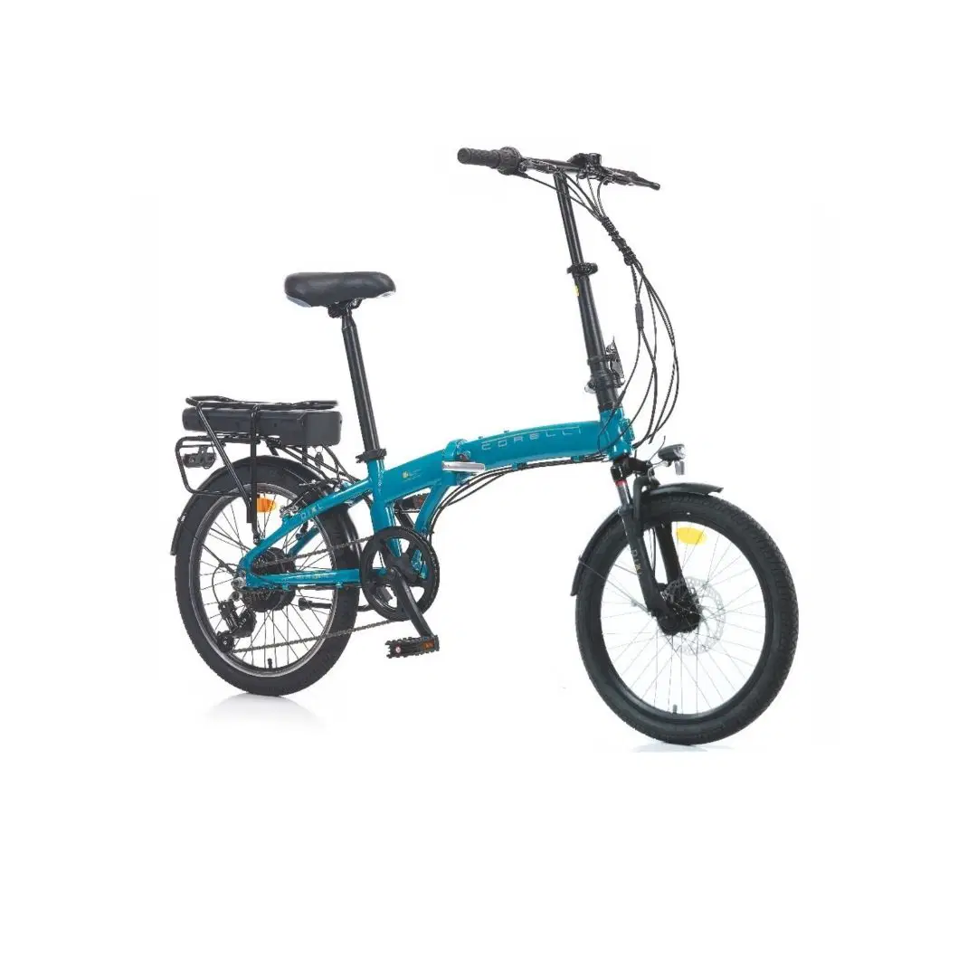 Corelli Dial 20 Jant Elektrikli Katlanır Bisiklet - Beyaz 