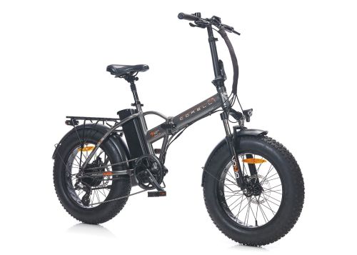 CORELLİ VONIQ 20 JANT ELEKTRİKLİ KATLANIR BİSİKLET SIZE :42 FOLDING FAT BIKE GRİ