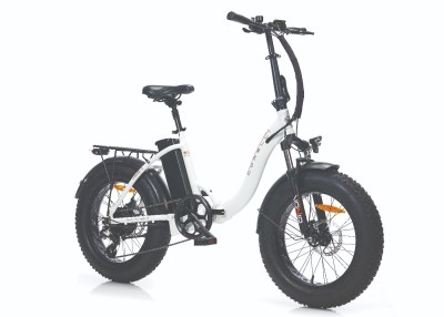 CORELLİ VONIQ RIM 20 JANT ELEKTRİKLİ BİSİKLET KATLANIR FAT Bike Beyaz - Thumbnail