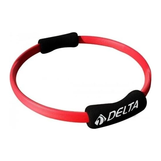 Delta Pilates Çemberi Kırmızı 35 Cm Dura-Strong