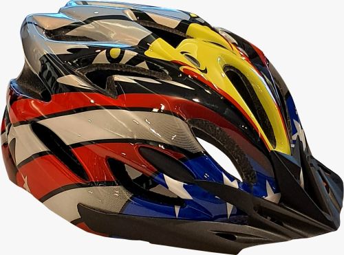 Hattrick - Hattrick KS 25 bisiklet kask KIRMIZI MİX