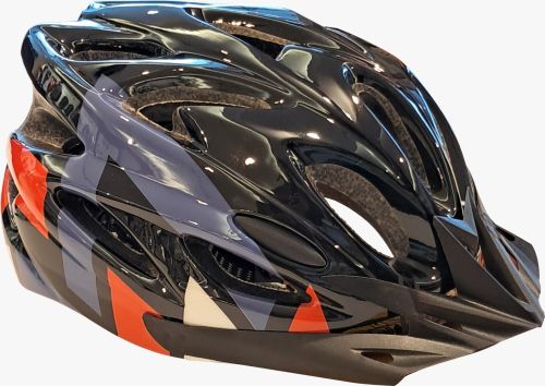 Hattrick - Hattrick KS 25 bisiklet kask siyah mix