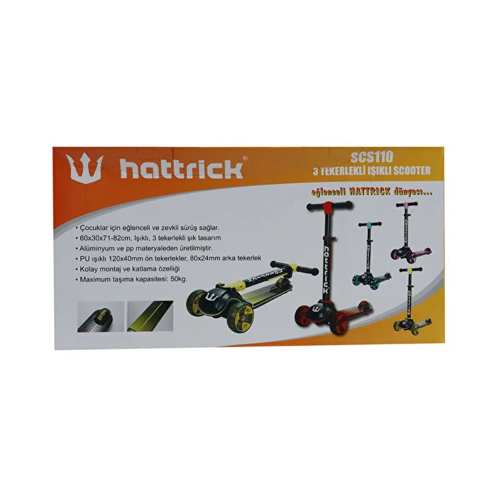 Hattrick - Hattrick scs 200 w scooter pembe