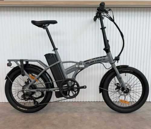 Kron - Kron Elektrone Pasific 20 Jant E-Bike MD 7 Vites Elektrikli Katlanır Bisiklet Siyah Kırmızı Füme 