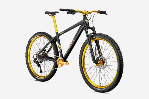 Kron - KRON REBEL 26 JANT MTB 15′ 8 VİTES H.DİSC Mat Siyah/Sarı
