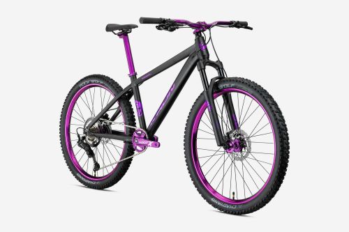 KRON REBEL 27.5 HİDROLİK DİSK DAĞ BİSİKLETİ siyah -mor - 2