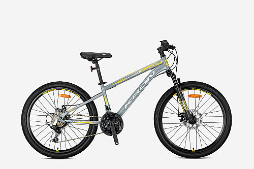 KRON VORTEX 4.0 24 JANT MTB - 13' - 21 Vites - V.B. - Nardo Gri-Gri/Sarı