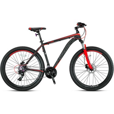 Kron - KRON XC 100 27,5 JANT 19'(48 CM) 21V HD SİYAH GRİ KIRMIZI