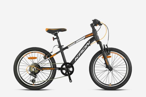 Kron - KRON XC 75 20 JANT MTB - 11' - 7 Vites - M.Disc - Mat Siyah-Gri/Neon Turuncu