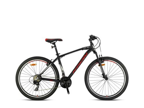 Kron - KRON XC 75 26 JANT MTB - 14' - 21 Vites - V.B. - Mat Siyah-Kırmızı/Bej