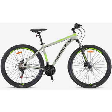 Kron - KRON XC 75 29 JANT MTB - 19' - 21 Vites - H.DISC - Mat Bej-Neon Sarı/Füme