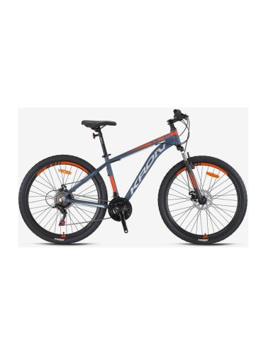 Kron - KRON XC 75 29 JANT MTB - 19′ - 21 Vites - M.DISC - Mat Gri-Neon Turuncu/Gri