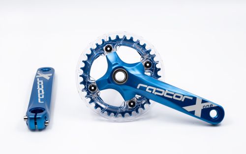 Raptor - Raptor Ayna Kol A23Z-AS322P-34T 170mm Şeffaf muafazalı MAVİ