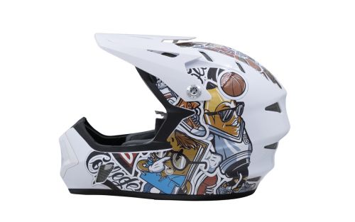 RAPTOR GRAVITY Full Face Kask Toxic Mind - M