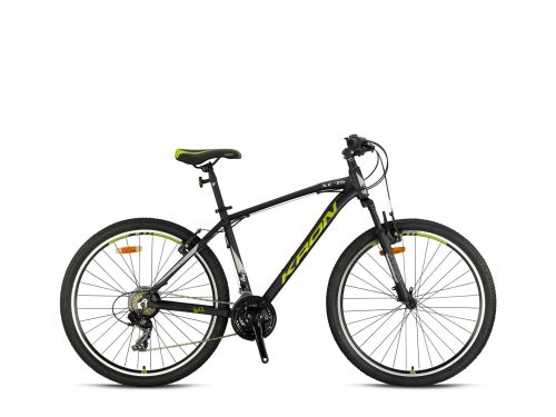 KRON XC 75 27.5 JANT MTB - 15' - 21 Vites - M.Disc - Mat Siyah/Bej-Neon Sarı