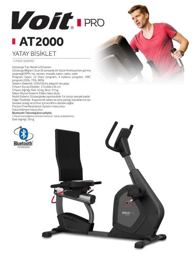 Voit PRO AT2000 Yatay Kondisyon Bisikleti