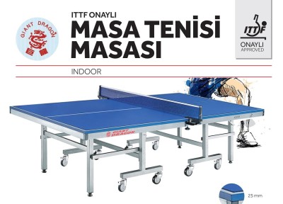 DONGXING ITTF ONAYLI MASA TENİSİ MASASI -1DGAKK2008B - Thumbnail