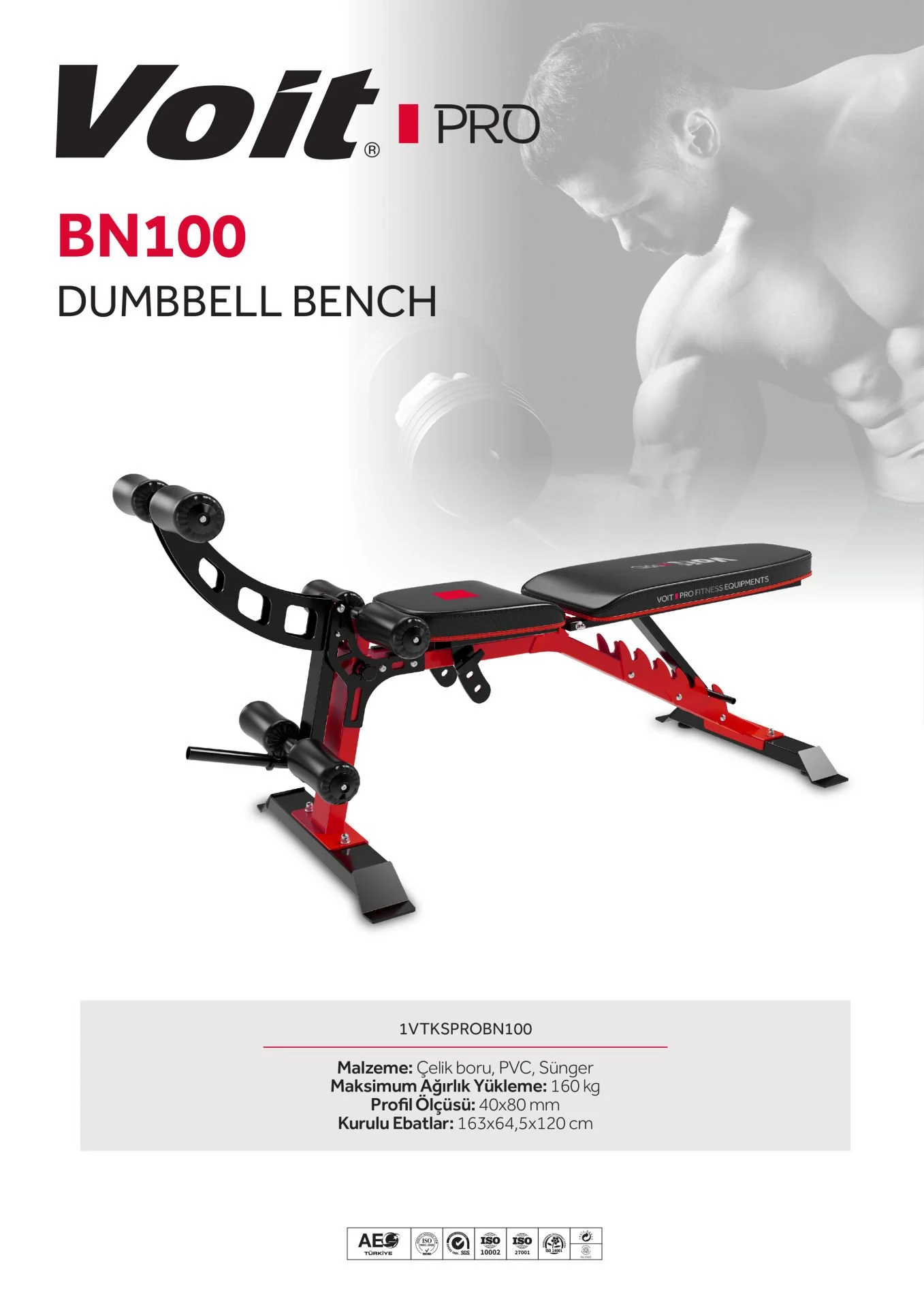 Voit - Voıt PRO BN100 Bench Sehpası