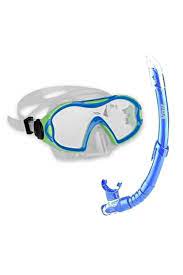 VOİT Junior (Çocuk ) Maske Snorkel Set- Mavi- Yeşil
